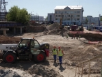Улицу Глаголева в Калуге перекроют для обустройства насыпи к Синим мостам