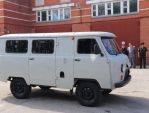 Отряду калужского СОБРа в зоне СВО передали УАЗ