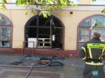 Мужчина погиб во время пожара в здании станции скорой помощи