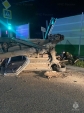 В Калуге машина влетела в столб