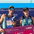 Калужане заняли первое место на шестом этапе чемпионата России по пляжному волейболу