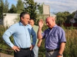 Глава Калуги встретился с жителями поселка Молодежный