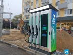 В Калуге построили еще одну электрозаправку