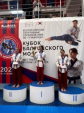 Медальный комплект тхэквондистов СШОР «Труд» на «Кубке Балтийского моря»