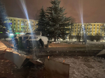 В Калуге влетевший в фонтан водитель будет оплачивать ремонт за свой счет