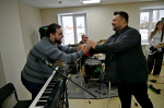 Сергей Жуков дал советы юным музыкантам в Малоярославце