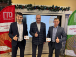 Глава калужского Минспорта отвез в Первомайск значки ГТО