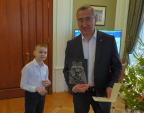 Владислав Шапша исполнил мечту ребенка пообщаться с губернатором