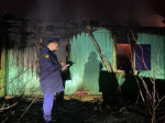 На пожаре в калужской деревне погиб мужчина