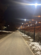 Велопешеходную дорожку в калужском сквере Волкова подсветили