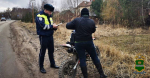 Пьяный мотоциклист-рецидивист попался в руки полиции в Калуге