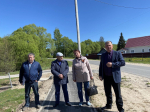 В Хвастовичах сдан первый объект благоустройства, за который проголосовали жители