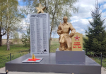 В Сухиничском районе отремонтировали памятник погибшим в годы ВОВ