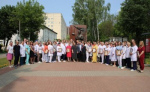 В Калуге прошел праздничный митинг в честь Дня медицинского работника