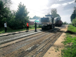 В Мосальске приступили к ремонту дороги по улице Ломоносова