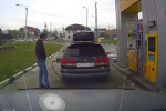 Россиянин на заправке поднес зажигалку к топливному баку авто и поплатился